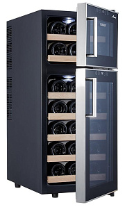 Отдельно стоящий винный шкаф LIBHOF ARD-21 Black фото 4 фото 4