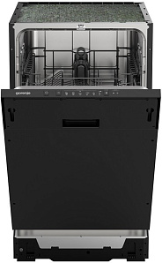 Чёрная посудомоечная машина 45 см Gorenje GV52040 фото 4 фото 4