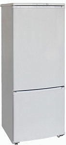 Двухкамерный холодильник шириной 58 см Бирюса 151