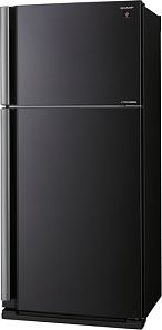 Холодильник с верхней морозильной камерой No frost Sharp SJXE55PMBK
