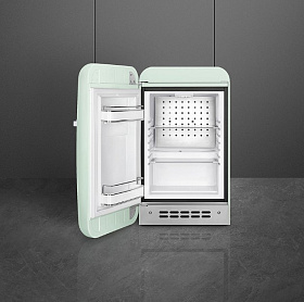 Маленький ретро холодильник Smeg FAB5LPG5 фото 2 фото 2