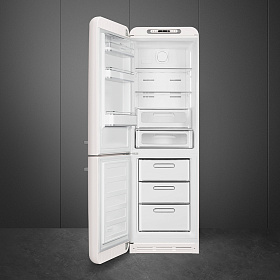 Белый холодильник  2 метра Smeg FAB32LWH3 фото 2 фото 2