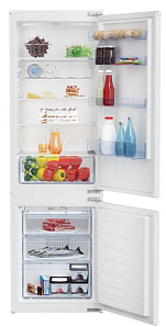Встраиваемый двухкамерный холодильник с no frost Beko BCHA2752S