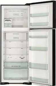 Бежевый двухкамерный холодильник  HITACHI R-V 542 PU7 BEG фото 3 фото 3