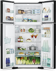 Холодильник с ледогенератором Hitachi R-W 662 PU7X GBK фото 2 фото 2