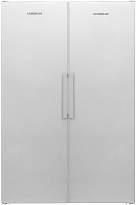 Холодильник с морозильной камерой Scandilux SBS 711 Y02 W