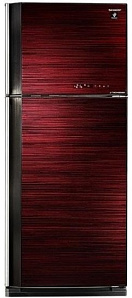 Двухкамерный холодильник шириной 70 см Sharp SJ-GV58ARD