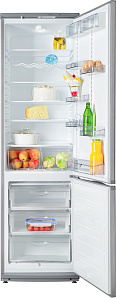Двухкамерный серебристый холодильник ATLANT ХМ 6026-080 фото 4 фото 4
