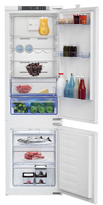 Встраиваемый двухкамерный холодильник с no frost Beko BCNA275E2S