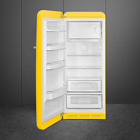 Двухкамерный холодильник высотой 150 см Smeg FAB28LYW5 фото 2 фото 2