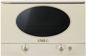 Встраиваемая неглубокая микроволновая печь Smeg MP822NPO