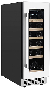 Винный холодильник 30 см LIBHOF CX-19 white