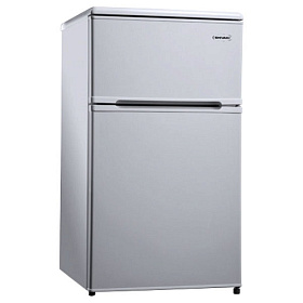 Серебристый холодильник Shivaki SHRF-90D