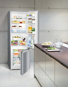 Двухкамерный холодильник высотой 160 см Liebherr CUel 2831 фото 4 фото 4