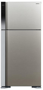 Серый холодильник HITACHI R-V 662 PU7 BSL