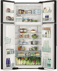Холодильник  с морозильной камерой HITACHI R-W 662 PU7 GBK фото 2 фото 2