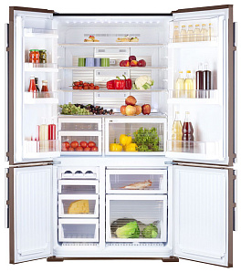 Холодильник  с зоной свежести Mitsubishi Electric MR-LR78G-BR-R фото 3 фото 3