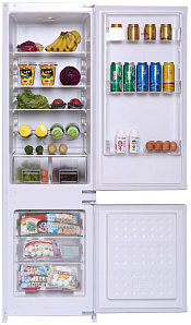 Узкий высокий двухкамерный холодильник Haier HRF 229 BI RU фото 2 фото 2