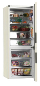 Холодильник цвета слоновая кость Haier C4F 744 CCG фото 4 фото 4