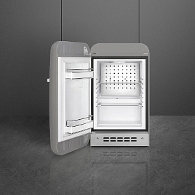 Узкий холодильник без морозильной камеры Smeg FAB5LSV5 фото 3 фото 3