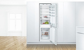 Двухкамерный встраиваемый холодильник Bosch KIS86AF20R фото 2 фото 2