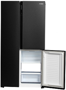 Большой холодильник side by side Hyundai CS5073FV графит фото 4 фото 4