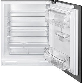 Низкий узкий холодильник Smeg U8L080DF