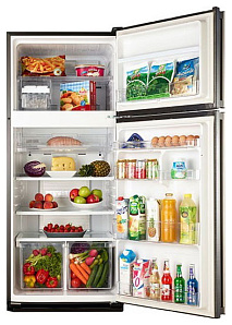 Холодильник темных цветов Sharp SJ-PC 58 ABK