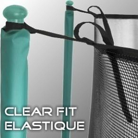 Взрослый батут для дачи Clear Fit Elastique 14ft фото 3 фото 3