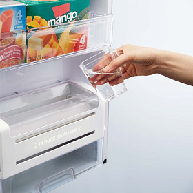 Бесшумный холодильник Sharp SJXG60PGRD фото 4 фото 4