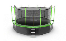 Батут для взрослых EVO FITNESS JUMP Internal, 16ft + нижняя сеть фото 4 фото 4