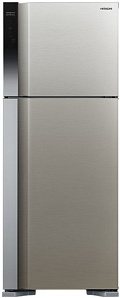 Серый холодильник HITACHI R-V 542 PU7 BSL