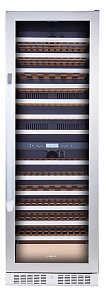 Двухтемпературный винный шкаф LIBHOF SED-161 silver фото 3 фото 3