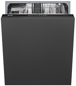 Чёрная посудомоечная машина Smeg ST211DS