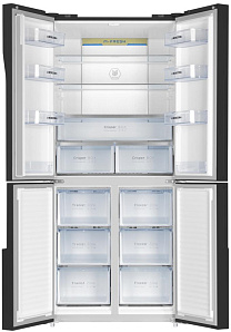 Многодверный холодильник Maunfeld MFF181NFB фото 3 фото 3