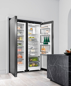 Чёрный холодильник с No Frost Liebherr XRFbd 5220 (SFNbde 5227 + SRbde 5220) фото 2 фото 2