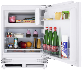 Встраиваемый малогабаритный холодильник Maunfeld MBF88SW