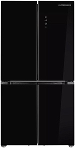 Чёрный многокамерный холодильник Kuppersberg NFFD 183 BKG фото 2 фото 2