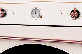 Электрический встраиваемый духовой шкаф в стиле ретро Hyundai HEO 6636 BE фото 4 фото 4