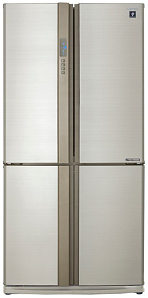 Холодильник молочного цвета Sharp SJEX93PBE