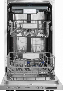 Серебристая узкая посудомоечная машина Weissgauff BDW 4140 D фото 4 фото 4