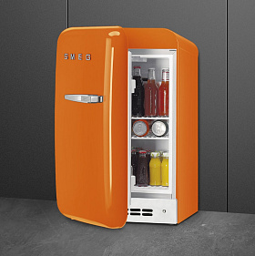 Холодильник глубиной 50 см Smeg FAB5LOR5 фото 3 фото 3