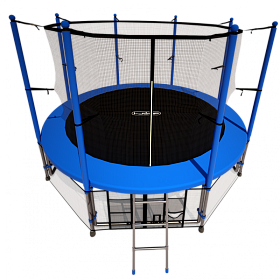 Каркасный батут 3,05 м с сеткой i-Jump 10FT BLUE фото 3 фото 3