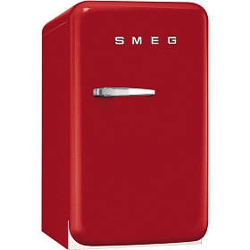 Ретро красный холодильник Smeg FAB5RRD
