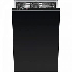 Чёрная посудомоечная машина 45 см Smeg STA4505