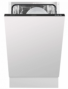 Чёрная посудомоечная машина 45 см Maunfeld MLP-08I фото 2 фото 2