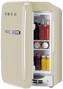 Бесшумный узкий холодильник Smeg FAB5LCR5 фото 3 фото 3