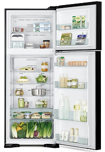 Холодильник  с морозильной камерой Hitachi R-VG 542 PU7 GBK фото 2 фото 2