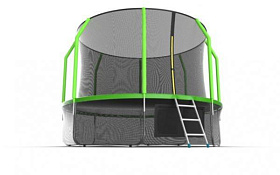 Батут 3,66 м с защитной сеткой EVO FITNESS JUMP Cosmo 12ft (Green) + нижняя сеть фото 4 фото 4
