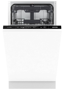 Чёрная посудомоечная машина 45 см Gorenje GV55110